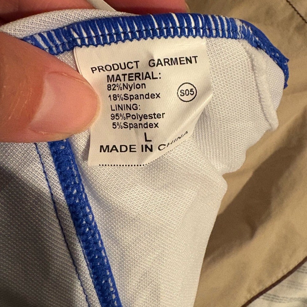 Blue One-Piece women’s Swimsuit with Cutout - Picture 3 of 3